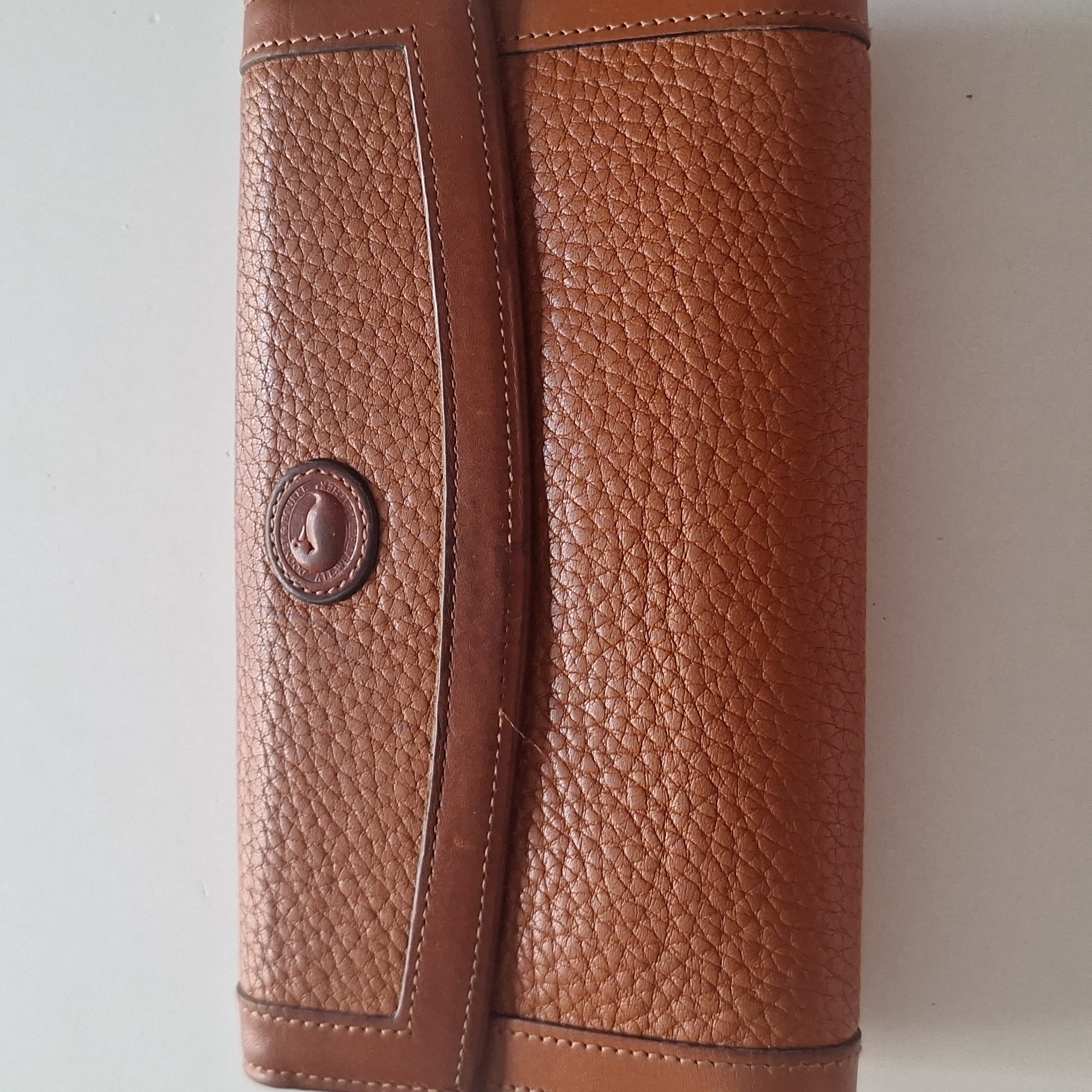 Dooney & Bourke Tan Leather Wallet Vintage